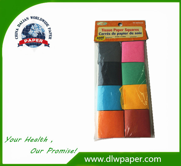 Small Size Crepe Paper for Children Manual Training