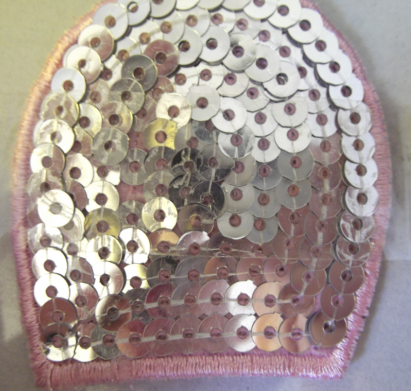 Sequins embroidery