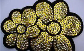 sequins embroidery