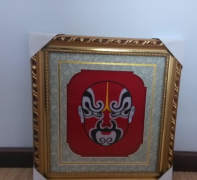 Beijing Opera Facial Masks Embroidery products