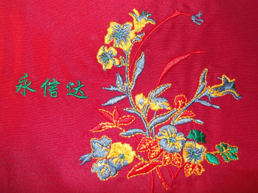 Embroidery products