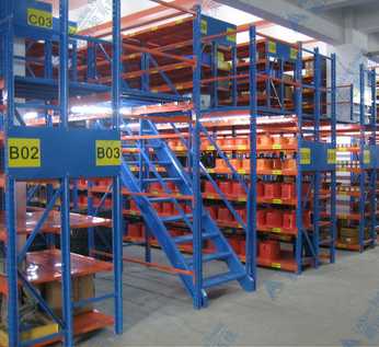 Warehouse heavy duty selective pallet racking systems