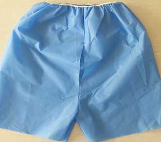 SMS light Blue Disposable Colonoscopy Pants for hospital