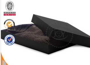 Glossy Strong Black Cardboard Gift box&black gift box&gift box