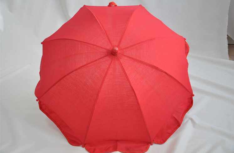 2015 Highest Quality Baby Umbrella with Clamp TC cutton fabric