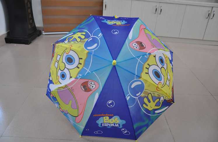 Cute and Novetly Cartoon transfer-printing Kids Umbrella wholesale from BSCI factory