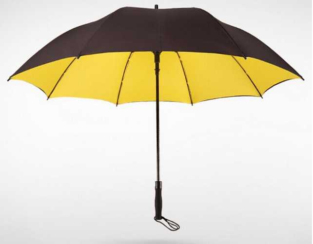 advertisement outdoor umbrella double-deck straight bone umbrella