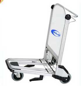 Hand airport cart with 3 wheels