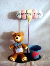 Cute iron teddy for valentine
