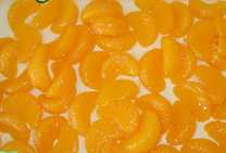 Canned orange in heavy syrup 