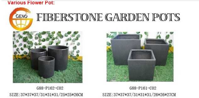 sand finish concrete planter sale for garden flower pot