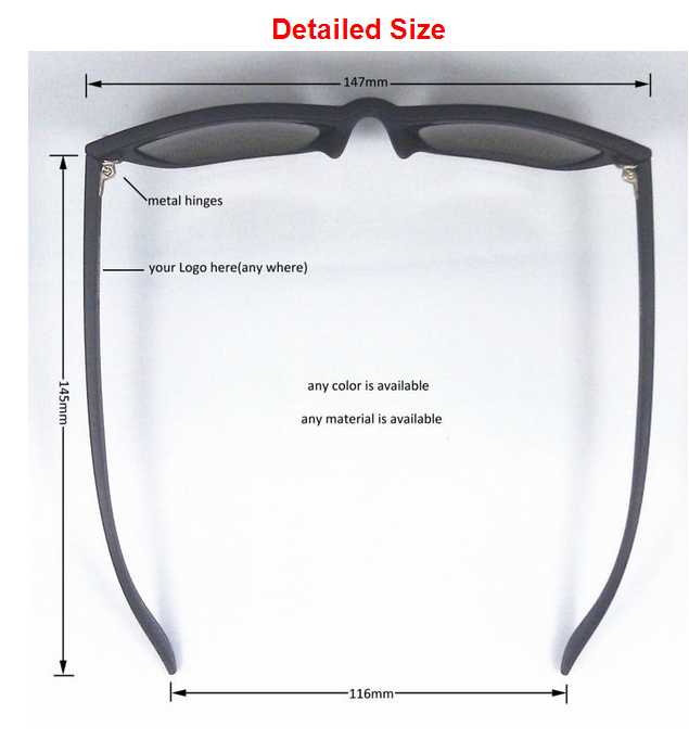 popular custom fashion plastic sunglasses