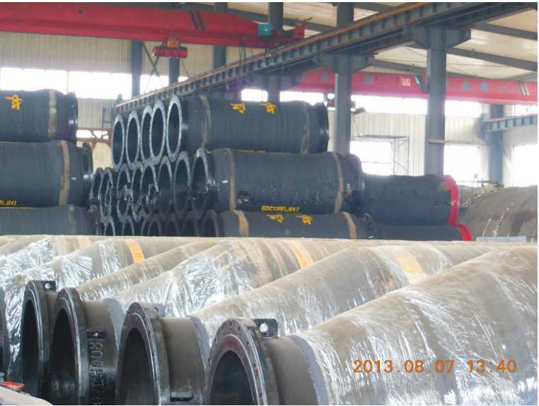 suction hose with steel flange