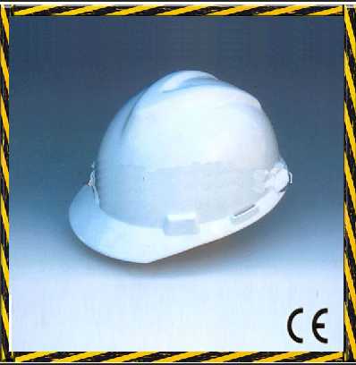 PE or ABS materials V type industrial safety helmet