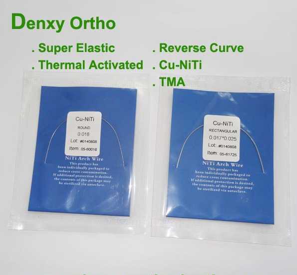 Super Elastic/Thermal/Dimple/Cu-niti/TMA Quality Niti arch wire Orthodontic niti Wire orthodontic arch wire 