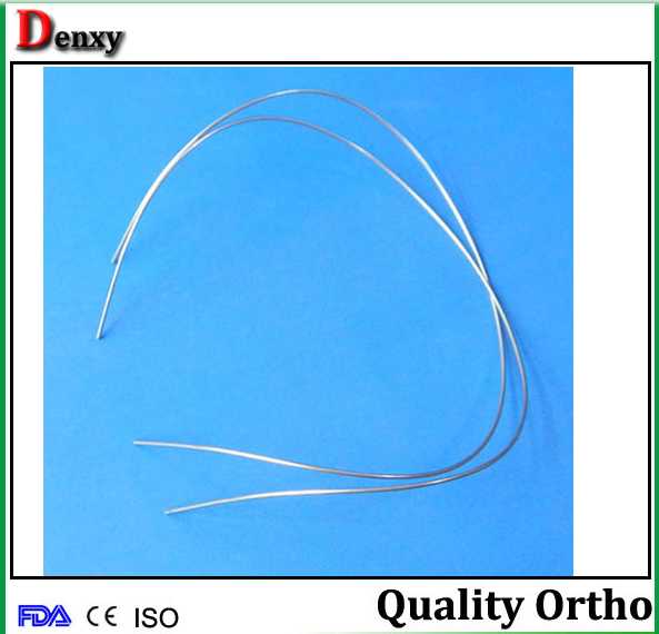 Super Elastic/Thermal/Dimple/Cu-niti/TMA Quality Niti arch wire Orthodontic niti Wire orthodontic arch wire