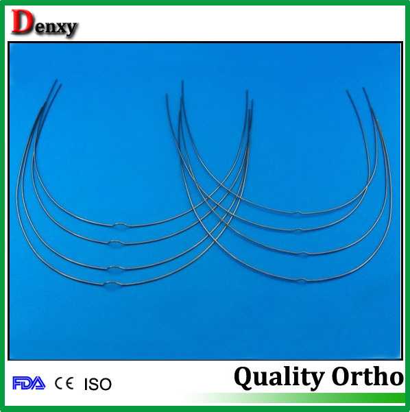 Super Elastic/Thermal/Dimple/Cu-niti/TMA Quality Niti arch wire Orthodontic niti Wire orthodontic arch wire