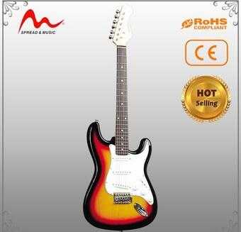 Wholesale high quality all solid wood guitar with best choice 