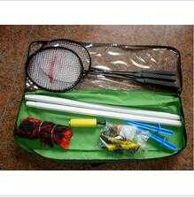 Best Seller 4 Players badminton rackets Set Badminton Racquet Set Outdoor Game Set ( Steel Badminton ,Steel pipe ,Net ect ) 