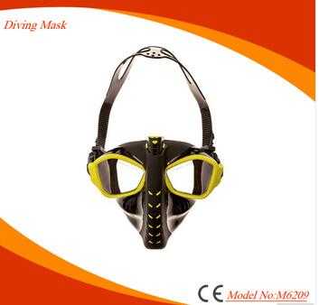 Scuba diving silicone full face snorkeling mask for adult 