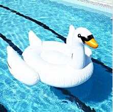 Inflatable Swan Swimming Float 