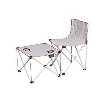 Outdoor Folding Table and Chair Set Fishing Camping Set 