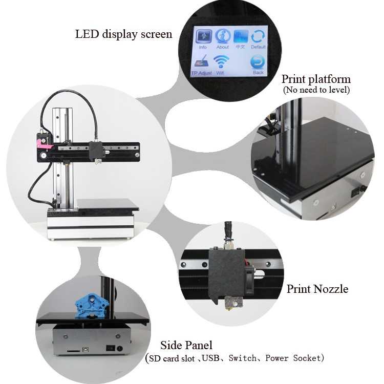Chinese factory direct sales 3d printer for education