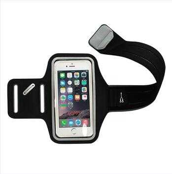 Waterproof Clear Window Running Exercise Sport Stretch Armband For Blackberry 