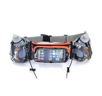 Hydration Running Belt with Water Bottles Fits for iPhone 6s plus Running,Race,Marathon,Hiking Unisex runner belt 