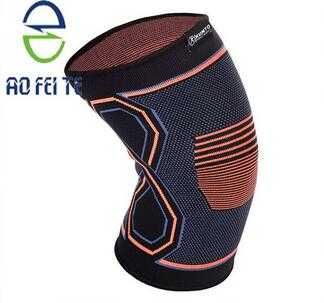 Aofeite 2016 Compression Knitted Leg/Knee Sleeves, Patella Meniscus Injure Recover Helper 
