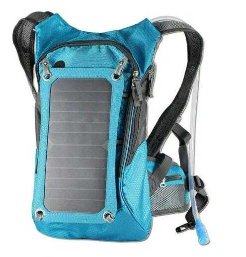 1.8L/7W solar power panel backpack 