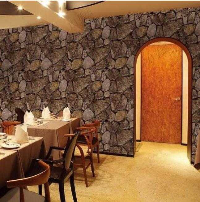 Simple Design 3D Brick Wall Paper for Decoration