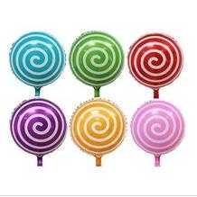 High Quality Lollipop shape high quality helium foil balloon for party decoration 