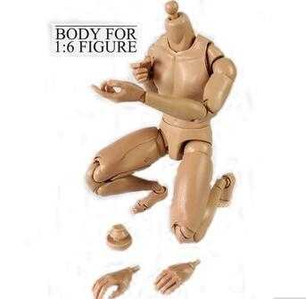 Blank Action Figure, Male Body Jointed Action Figure 