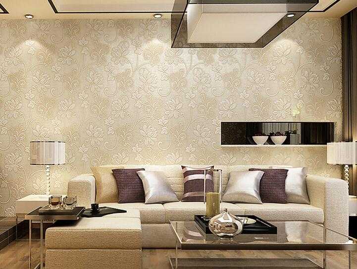 high quality luxury non-woven wallpaper in China 