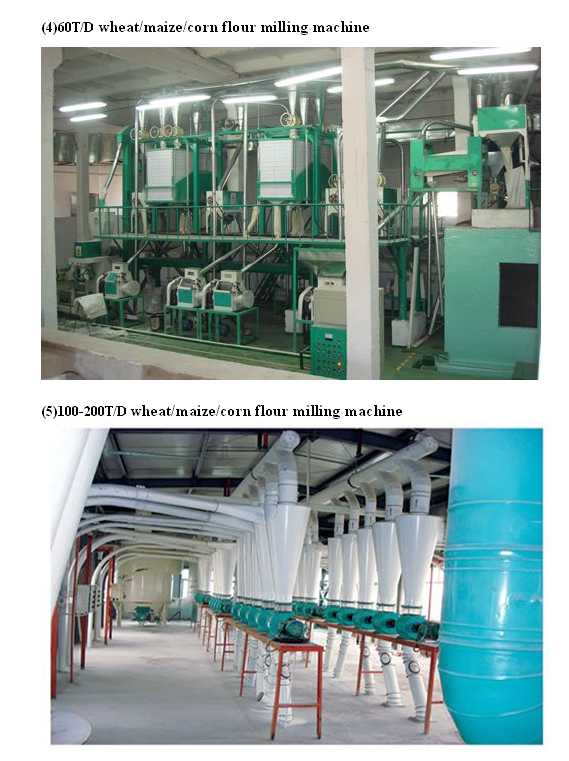 wheat flour milling machine