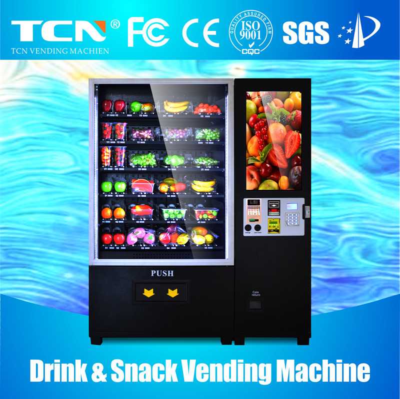 Elevator vending machine