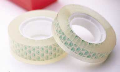 custom no noise taping with plastic core