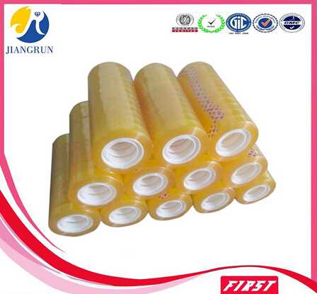 waterproof adhesive bopp stationery clear packing tape 