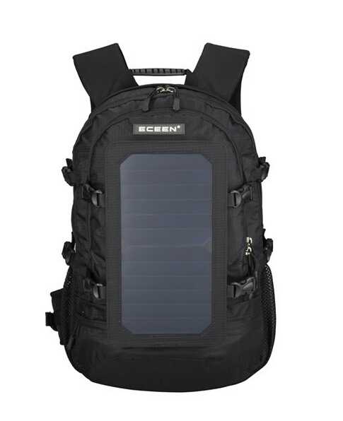 Multifunctional Mountaineering Hiking Solar Backpack 6.5W 6V 