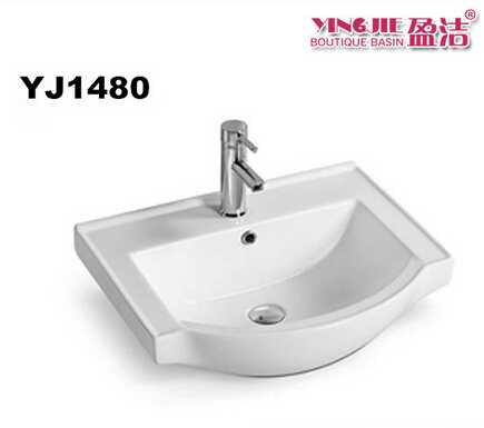 European standard bathroom fitting sink cabinet ceramic washing basin types 