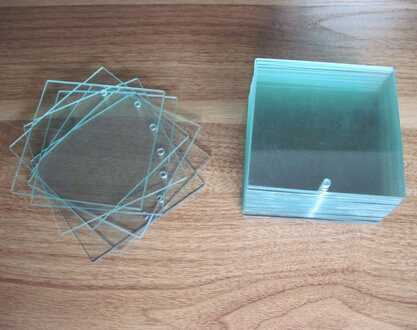 frameless square glass 
