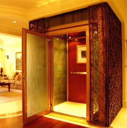 XIWEI 250KG 3 Persons Residential Indoor Home Villa Elevator 