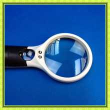 10 bright LED metal magnifier 