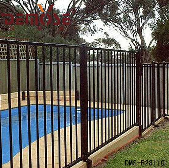 exterior custom used aluminium pool fence 