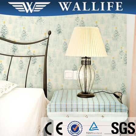 TN10504 bedroom decoration tree design wall covering material 