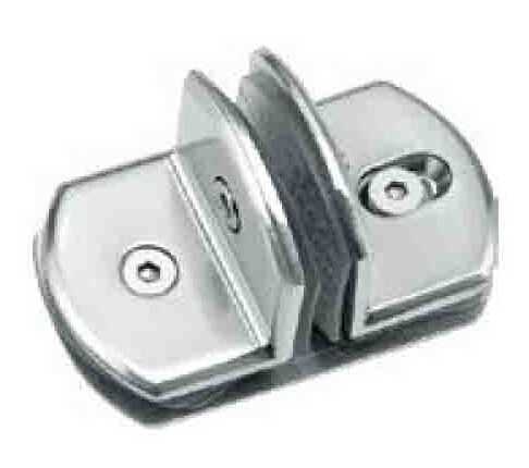 Condibe-1087 T type glass to glass fix clip for glass door 