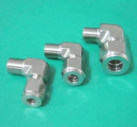  Condibe 304 SS corner tube fitting/ferrule union 