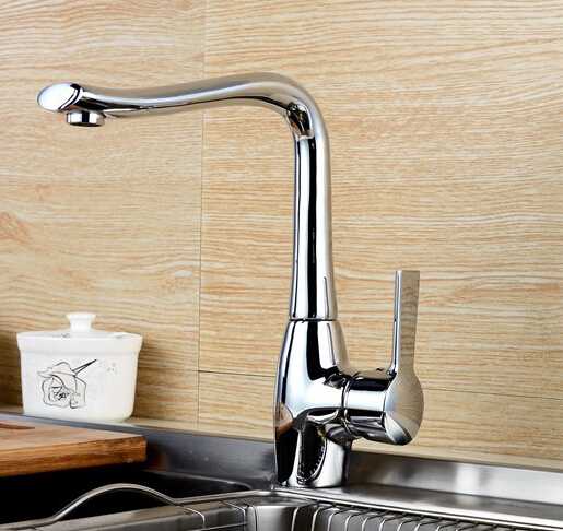 2016 graceful brass modern kitchen faucet 