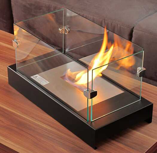low price table top elcohol fireplace without remote control 